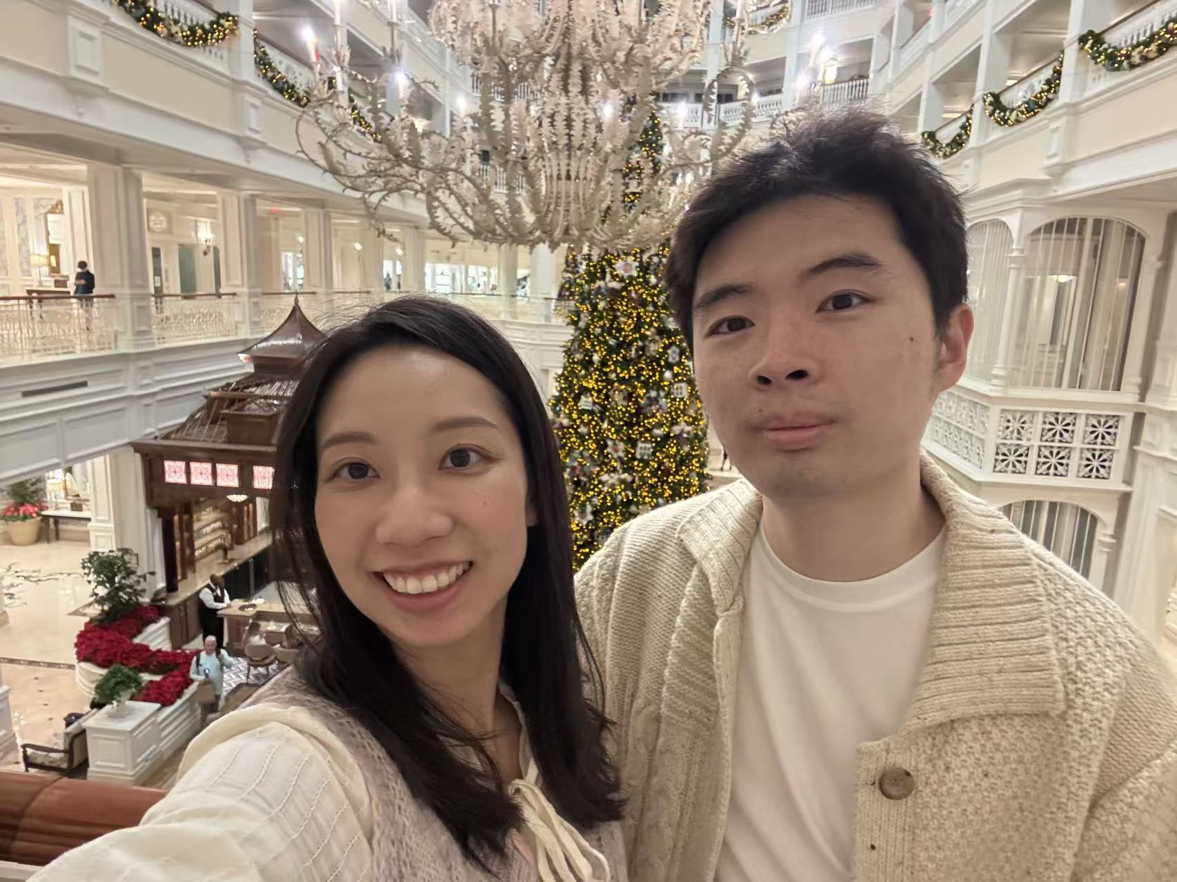 Ching-Hsien and Yicheng together